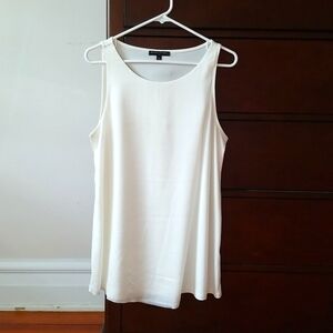 White Banana Republic Sleeveless Shirt